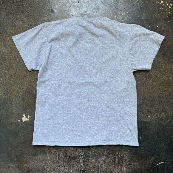Fruit Of The Loom Men’s Essential Grey Short Sleeve T-Shirt Size Medium Casual - Picture 7 of 9